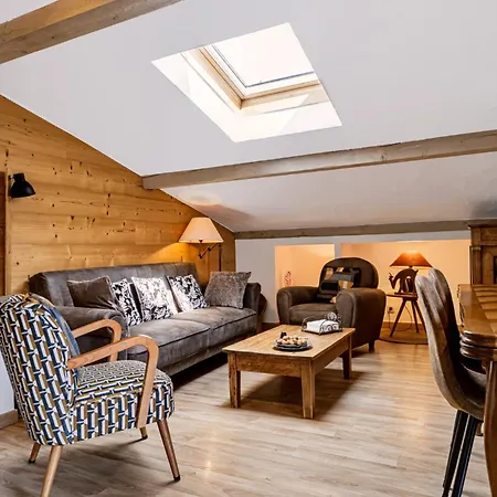 Adret1 - Jardin, Balcon Avec Vue Alpes - 2ch, 5pers * Passy (Haute-Savoie)
